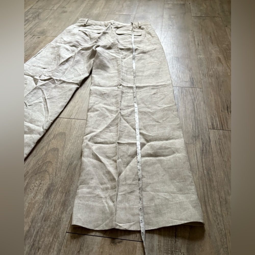 J. Crew Cream Wide Leg Pants - Picture 8 of 13